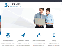 Tablet Screenshot of jturnersolutions.com